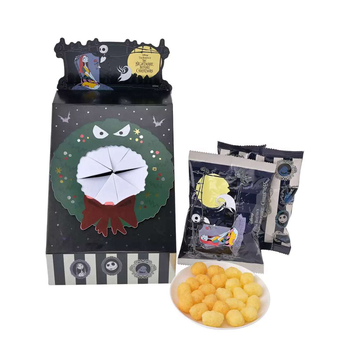 SEPT 7 PREORDER - Japan Disney Store - The Nightmare Before Christmas - Snack Corn in a Box