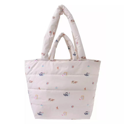 OCT 6 PREORDER - Japan Disney Store - Disney Fluffy Animal - Animal Tote Bag