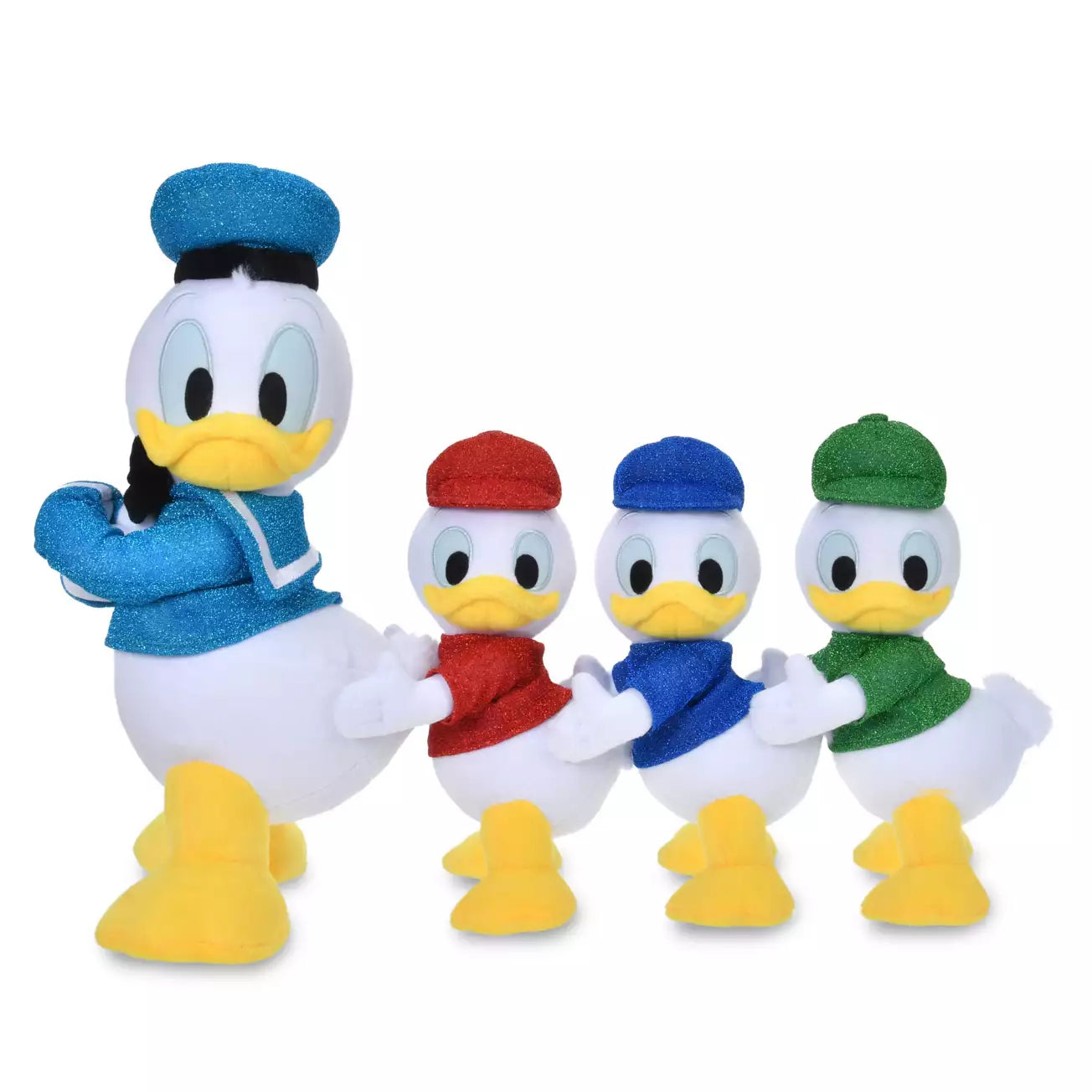 OCTOBER 2026 RESERVATION - Japan Disney Store - Exclusive Magic - Donald & Huey, Dewey, Louie Plush Toy