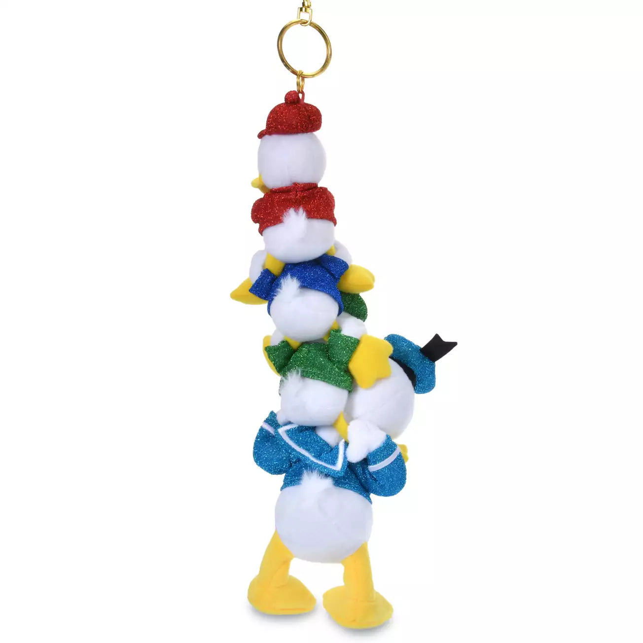 OCTOBER 2026 RESERVATION - Japan Disney Store - Exclusive Magic - Donald & Huey, Dewey, Louie Plush Keychain