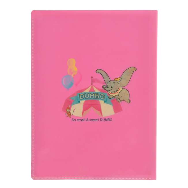 OCT 5 PREORDER - Japan Disney Store - Dumbo 85th Anniversary - Dumbo & Timothy Clear File (2 Pockets)
