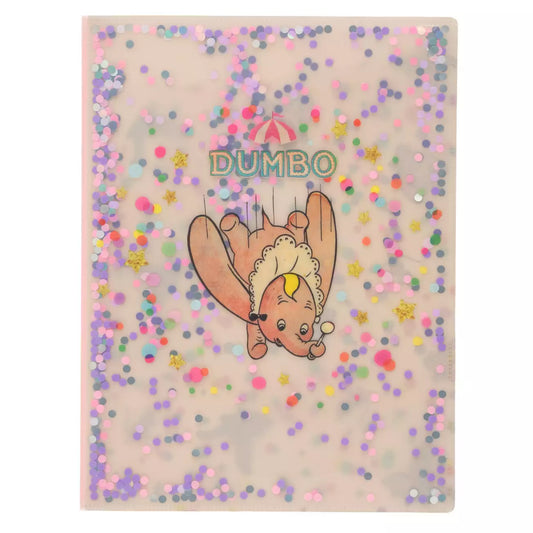 OCT 5 PREORDER - Japan Disney Store - Dumbo 85th Anniversary - Dumbo & Timothy Clear File (2 Pockets)