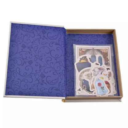 OCT 27 PREORDER - Japan Disney Store - Beauty & the Beast 35th Anniversary - Sticker Box Set
