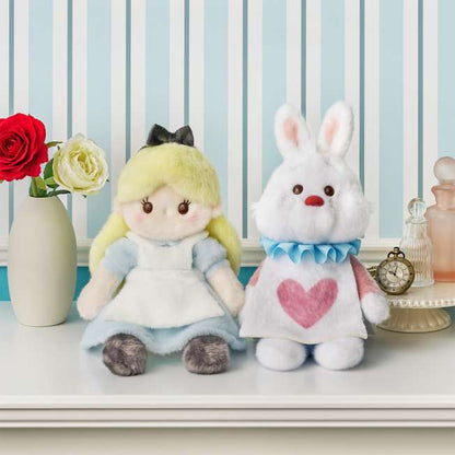 OCT 6 PREORDER - Japan Disney Store - Alice in Wonderland - White Rabbit - Palnui Plush Keychain