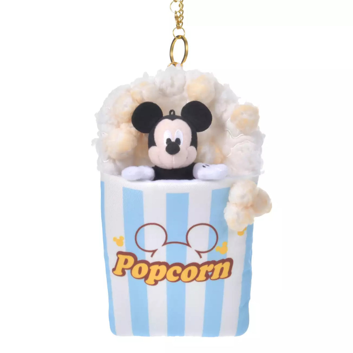 OCT 6 PREORDER - Japan Disney Store - Popcorn Pocket - Mickey Mouse Plush Keychain