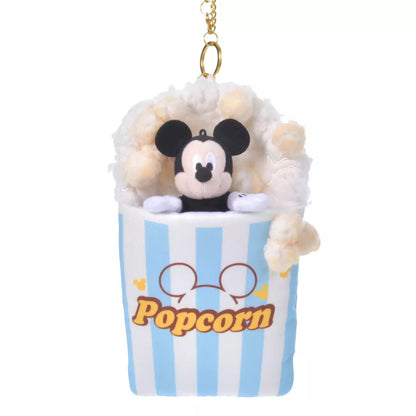 OCT 6 PREORDER - Japan Disney Store - Popcorn Pocket - Mickey Mouse Plush Keychain