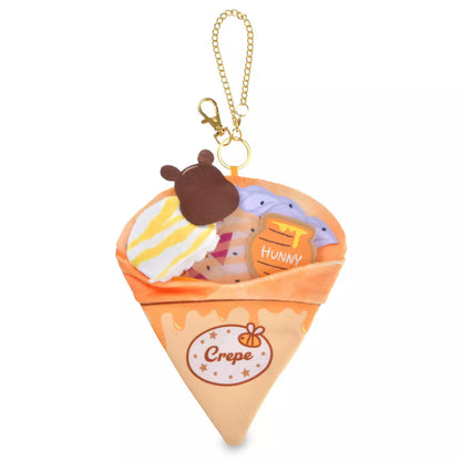 OCT 6 PREORDER - Japan Disney Store - Sweet Potato Crepe Pocket - Winnie the Pooh Plush Keychain