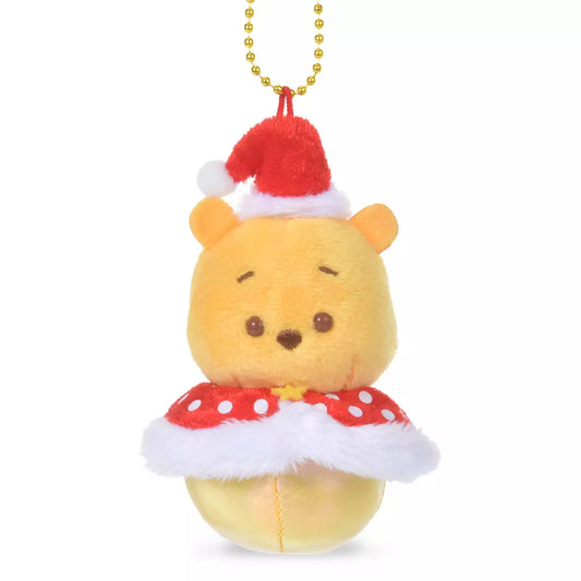 NOV 2 PREORDER - Japan Disney Store - Christmas 2026 - Winnie the Pooh - Plush Keychain