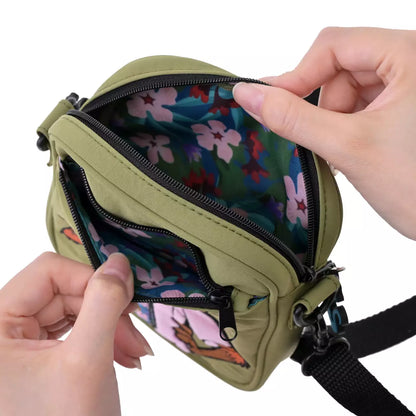 AUG 3 PREORDER - Japan Disney Store - Tropical Zootopia - Nick Wilde & Gary Da Snake Multi-Pouch T