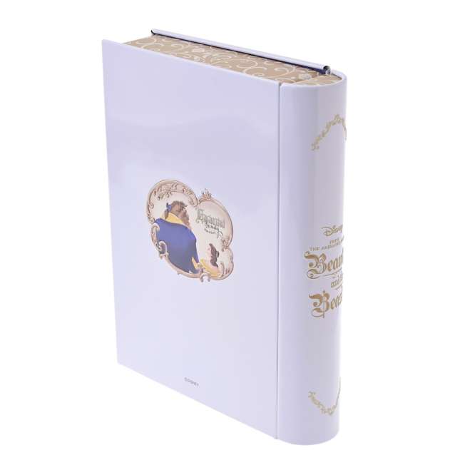 OCT 27 PREORDER - Japan Disney Store - Beauty & the Beast 35th Anniversary - Cookie & Waffle Cookie Set in a Tin