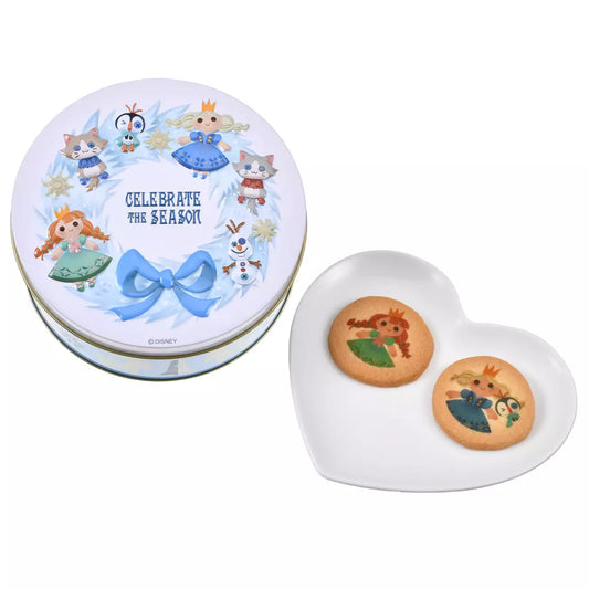 NOV 2 PREORDER - Japan Disney Store - Frozen Christmas - Cookies in a Tin
