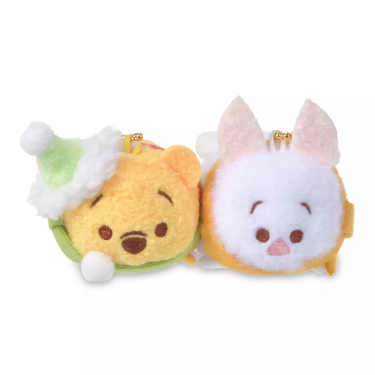 NOV 2 PREORDER - Japan Disney Store - Christmas 2026 - Tsumtsum - Pooh & Piglet Plush Keychain