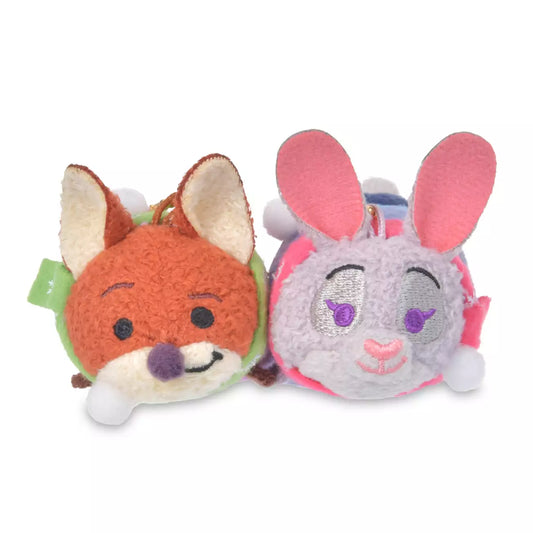 NOV 2 PREORDER - Japan Disney Store - Christmas 2026 - Tsumtsum - Judy Hopps & Nick Wilde - Plush Keychain