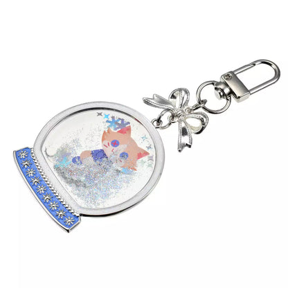 NOV 2 PREORDER - Japan Disney Store - Frozen Christmas - Water Snow Globe Keychain - Blind Box