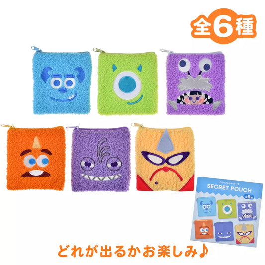 OCT 20 PREORDER - Japan Disney Store - Monsters Inc 25th - Pouch Blind Box