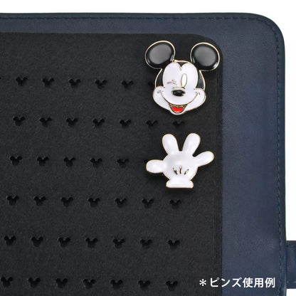 OCT 6 PREORDER - Japan Disney Store - Mickey Mouse - 6-Ring Pin Badge Collection Book