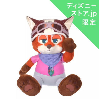 OCT 30 RELEASE - Japan Disney Store - Zootopia - Nick Wilde - Motorcycle Plush