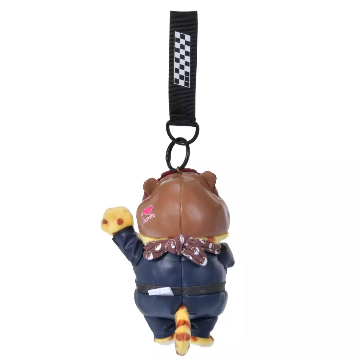 OCT 30 RELEASE - Japan Disney Store - Zootopia - Clawhauser - Motorcycle Plush Keychain