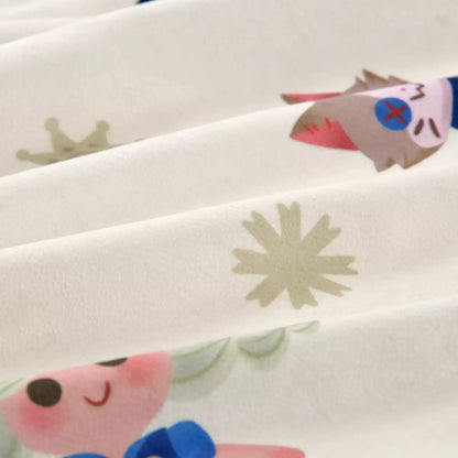 NOV 2 PREORDER - Japan Disney Store - Frozen Christmas - Blanket in Drawstring Bag