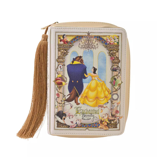 Japan Disney Store - Beauty & the Beast 35th Anniversary - Pouch