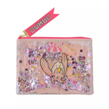 OCT 5 PREORDER - Japan Disney Store - Dumbo 85th Anniversary - Dumbo Glitter Pouch