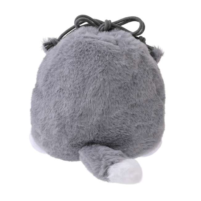 MID OCT PREORDER - Japan Disney Store - Disney Fluffy Animal - Cinderella - Lucifer Chocolate Crunch in Drawstring Bag