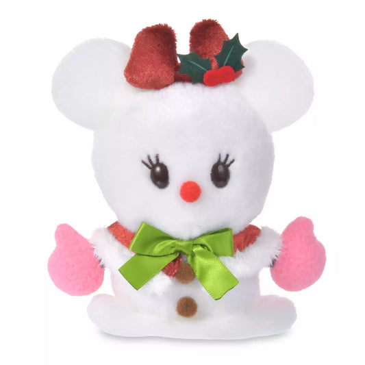 NOV 2 PREORDER - Japan Disney Store - Christmas 2026 - Minnie Mouse - Snowman Urupocha Plush