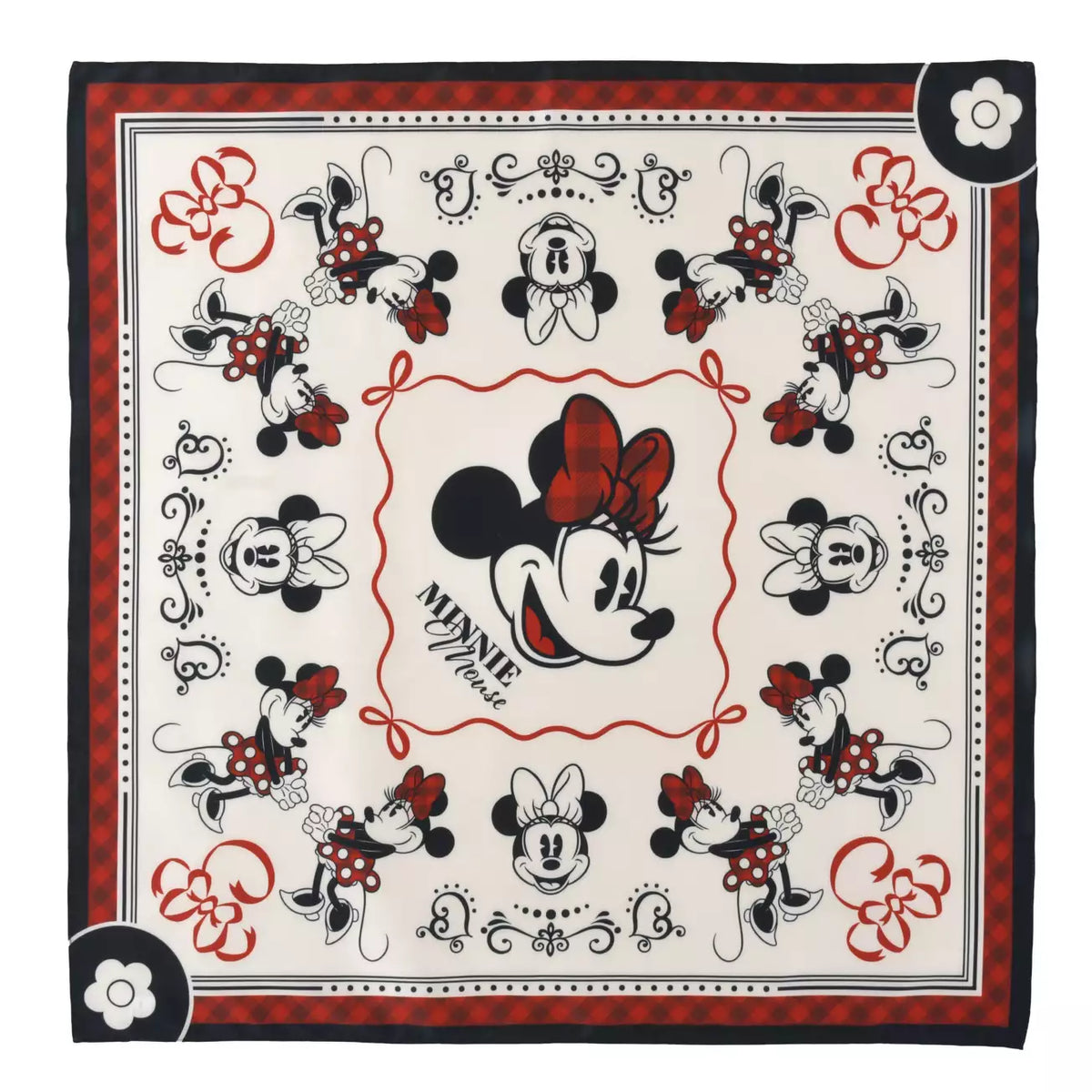 OCT 13 PREORDER - Japan Disney Store - Mary Quaint - Minnie Mouse Scarf