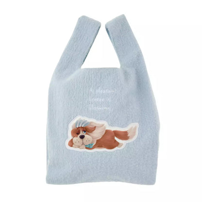 OCT 6 PREORDER - Japan Disney Store - Disney Fluffy Animal - Peter Pan - Nana Fluffy Tote Bag