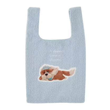 OCT 6 PREORDER - Japan Disney Store - Disney Fluffy Animal - Peter Pan - Nana Fluffy Tote Bag
