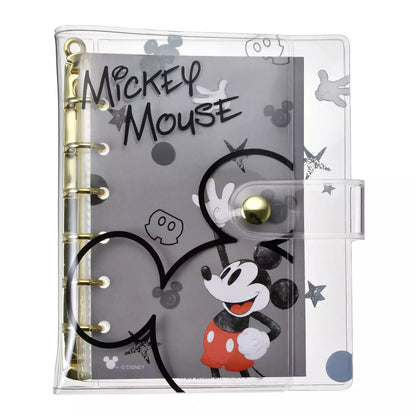 OCT 6 PREORDER - Japan Disney Store - Pin Collection - Mickey Mouse 6-Ring Sticker Book / Binder