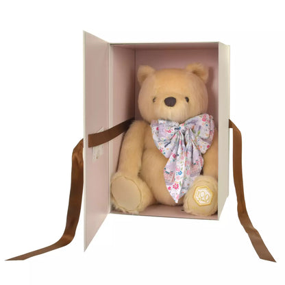 OCT 14 PREORDER - Japan Disney Store - 100 Years of Winnie the Pooh - Wool Pooh Premium Liberty Fabric Plush (1 of 100)
