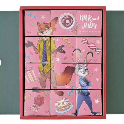 NOV 2 PREORDER - Japan Disney Store - Christmas 2026 - Mickey & Friends Advent Calendar Puzzle Box