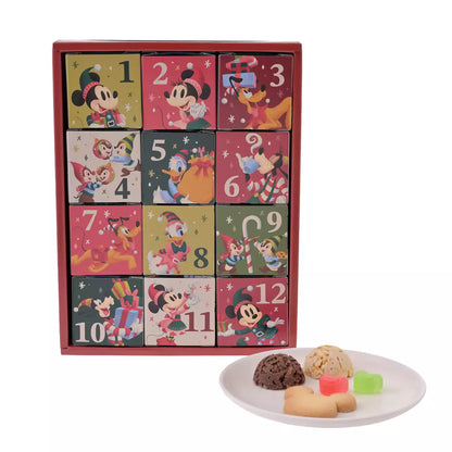 NOV 2 PREORDER - Japan Disney Store - Christmas 2026 - Mickey & Friends Advent Calendar Puzzle Box