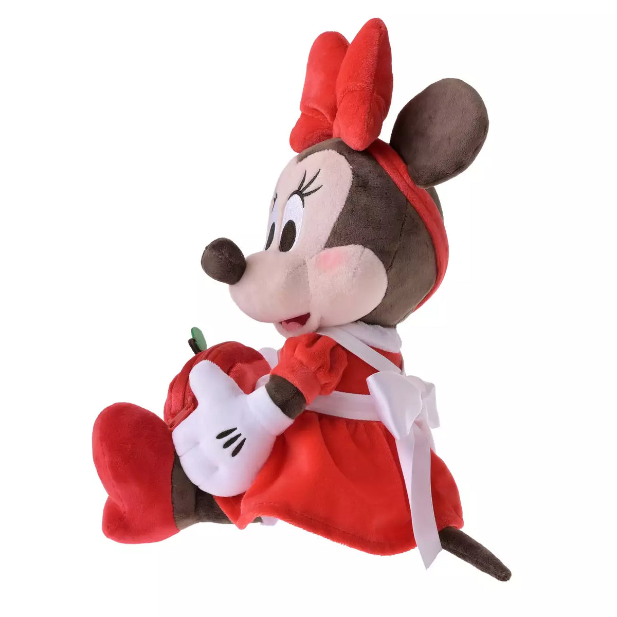 OCT 15 PREORDER - Japan Disney Store - Minnie Mouse - Plush Apple Candy Case