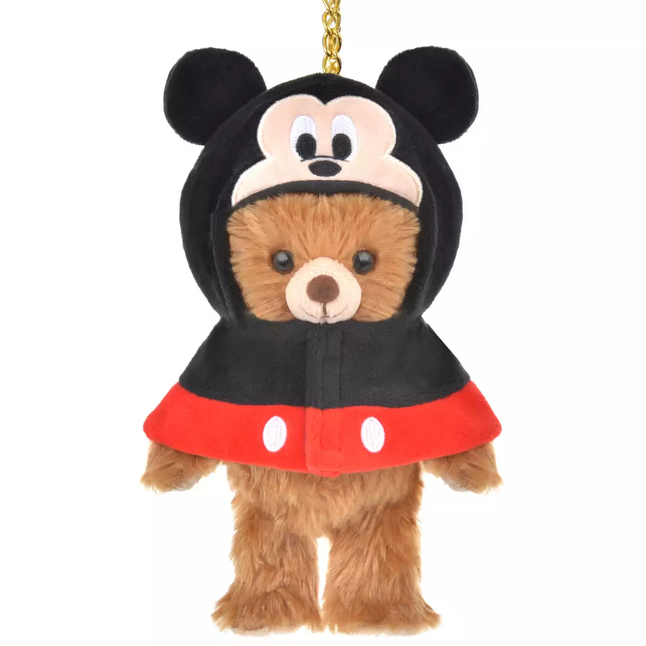 Japan Disney Store -  Unibearsity Plush Keychain - Mickey Mouse Costume