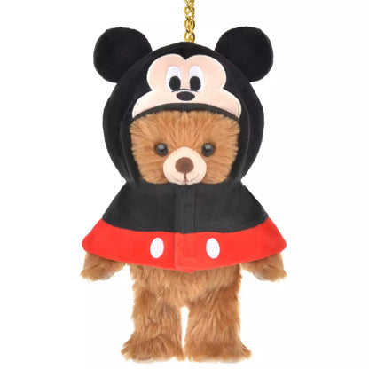 Japan Disney Store -  Unibearsity Plush Keychain - Mickey Mouse Costume