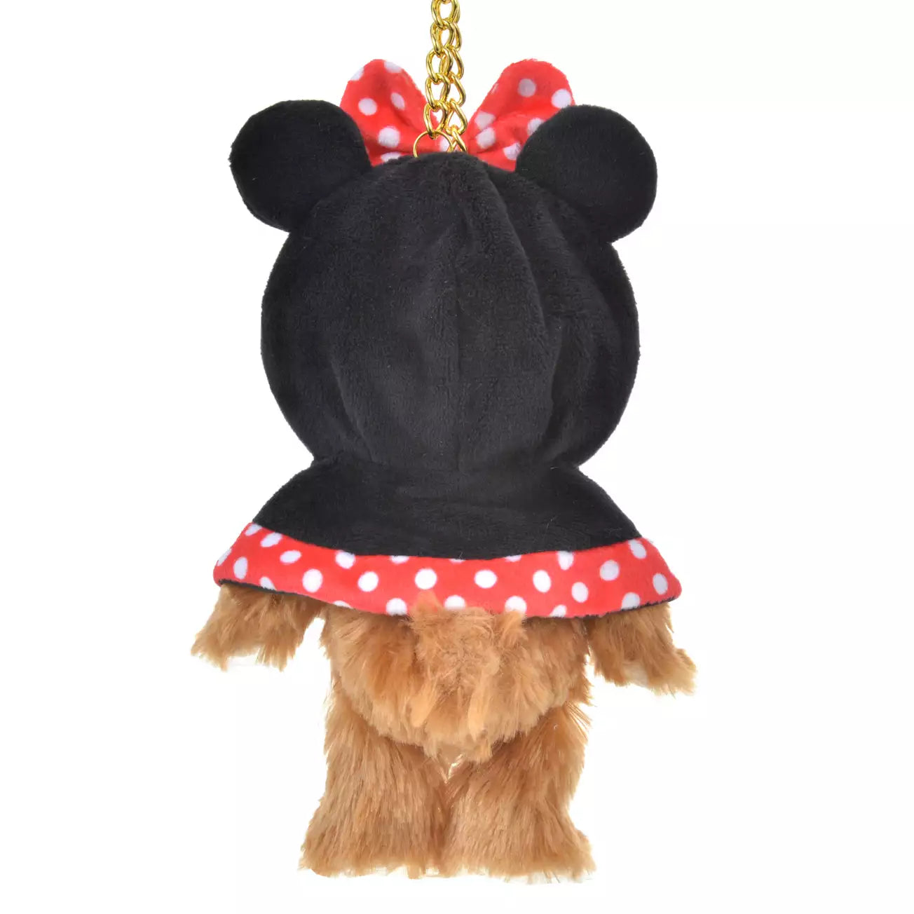 Japan Disney Store -  Unibearsity Plush Keychain - Minnie Mouse Costume