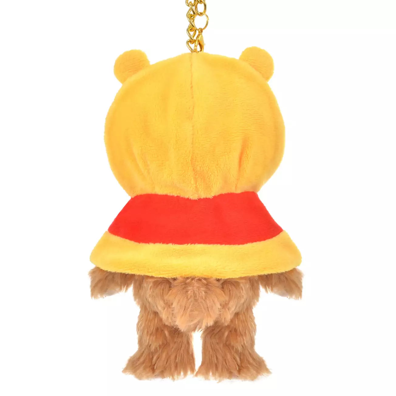 Japan Disney Store - Unibearsity Plush Keychain - Winnie the Pooh Costume