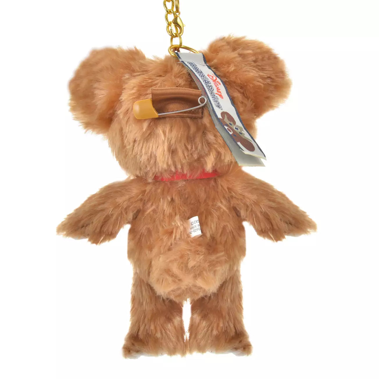 Japan Disney Store - Unibearsity - Mocha Plush Keychain