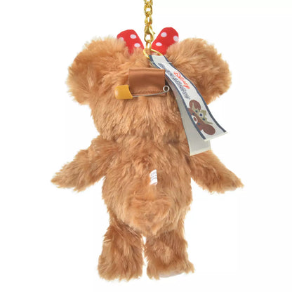 Japan Disney Store - Unibearsity - Pudding Plush Keychain