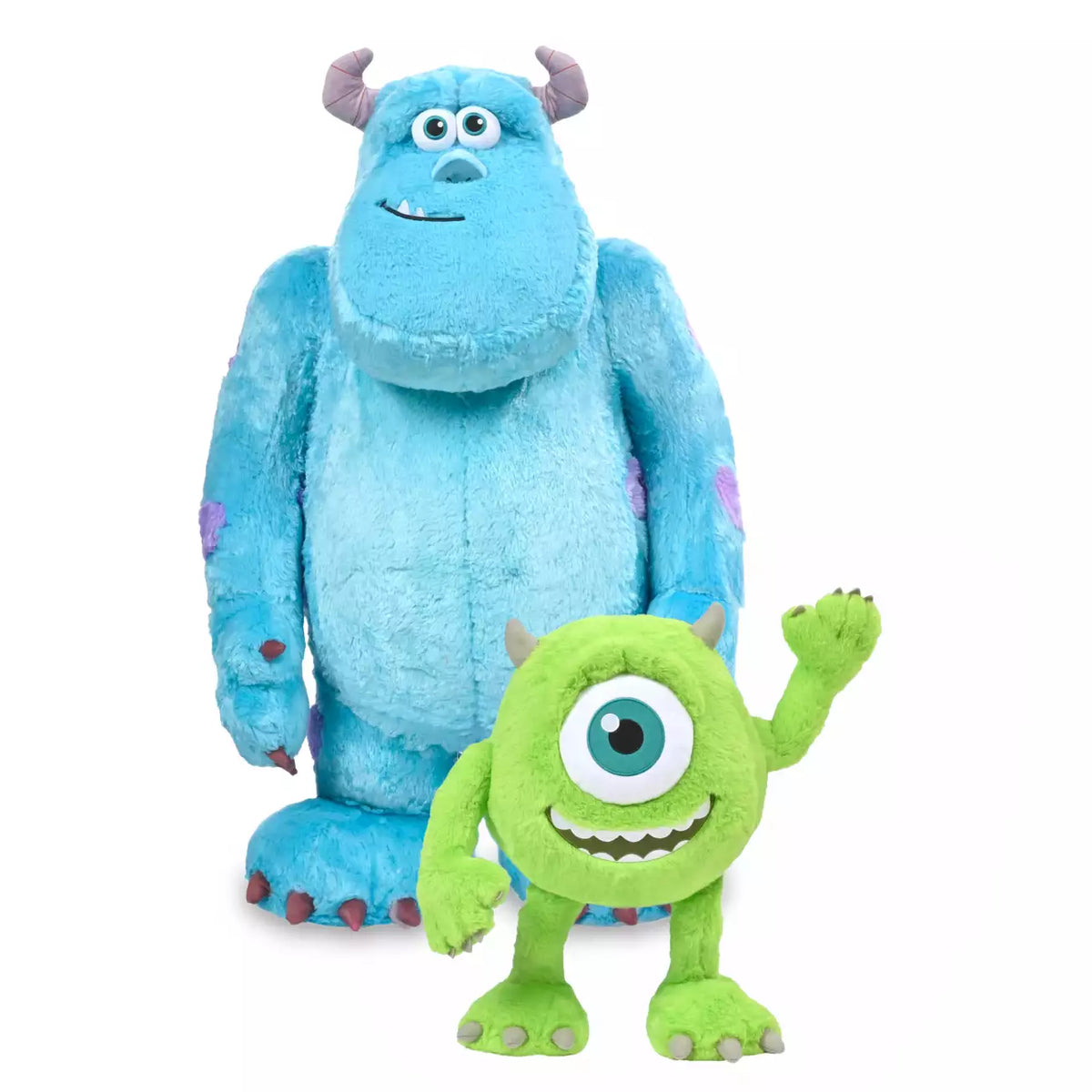 APRIL 2027 ARRIVAL - Japan Disney Store - Monsters Inc 25th - Sully & Mike 103cm Plush Toy Set - Super Big