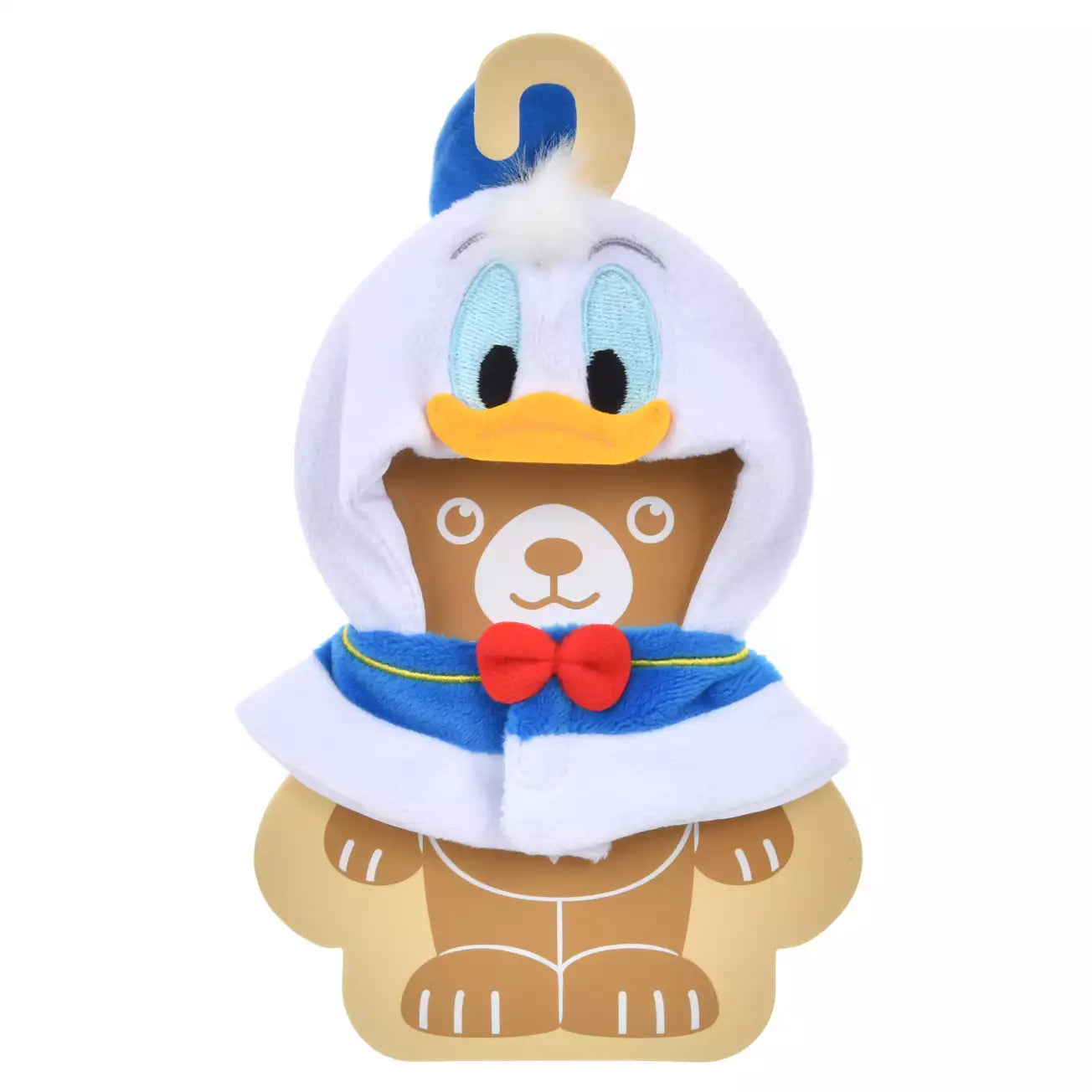 Japan Disney Store - Unibearsity Plush Keychain - Donald Duck Costume