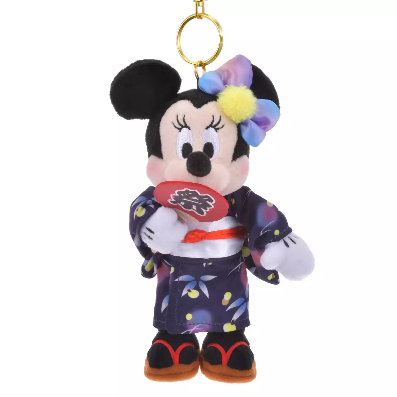 JAPAN LIMITED - Minnie - Matsuri - Kimono Plush Keychain