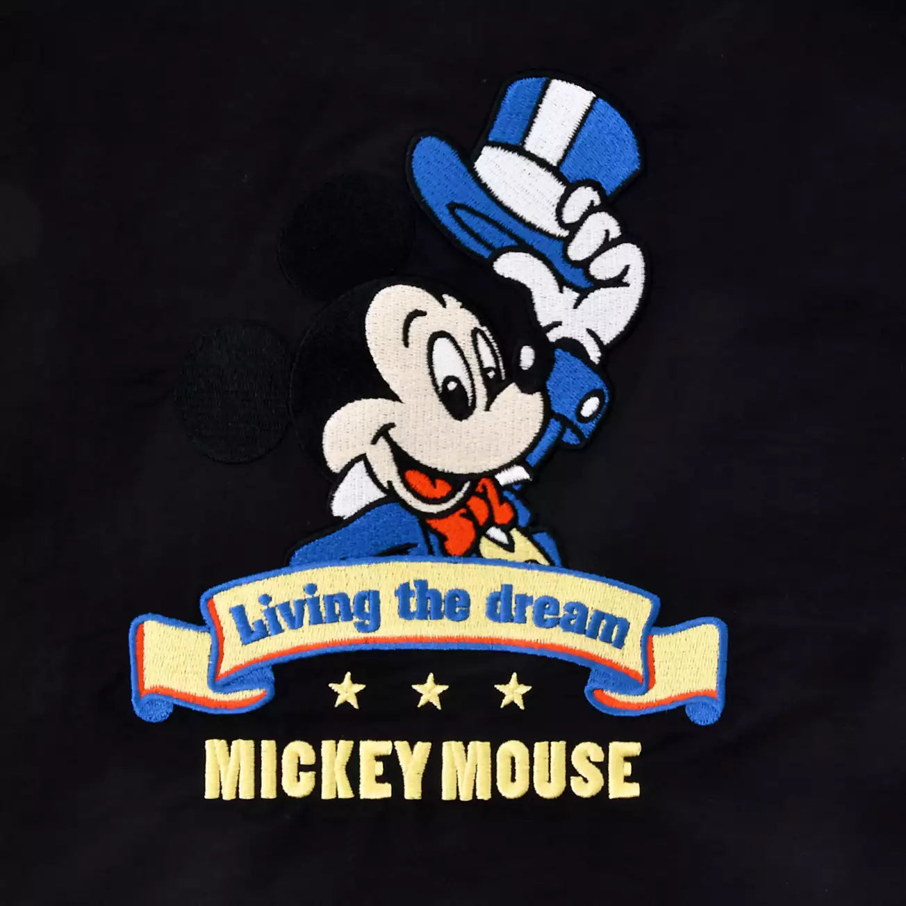 Japan Limited - Mickey - Embroidery 2 Way Tote Bag