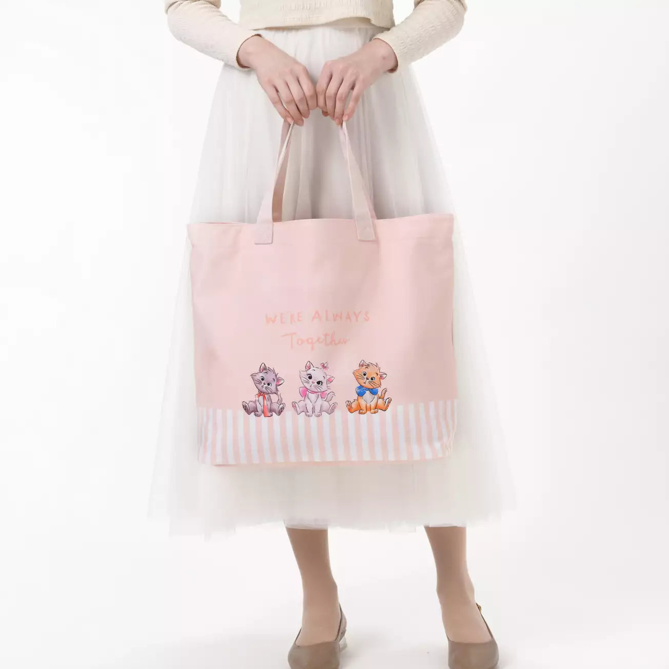 [JAPAN LIMITED] PRE ORDER - Cat Day - Marie, Berlioz, & Toulouse - Aristocats - Tote Bag