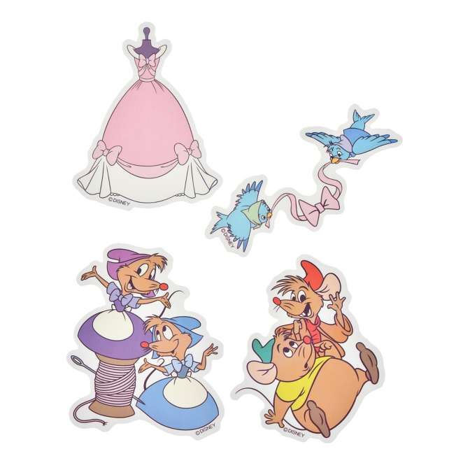 PRE ORDER - JAPAN LIMITED - Cinderella - 4 Set Stickers