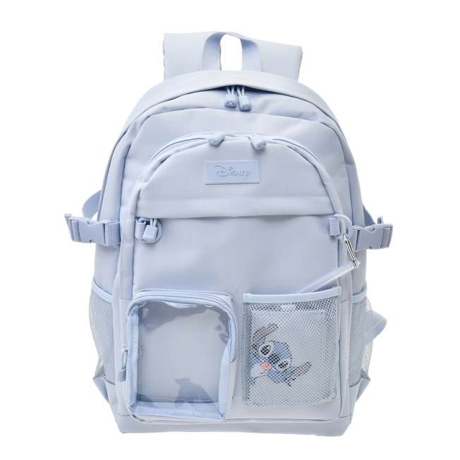 Japan Disney Store - Lilo & Stitch - Stitch & Scrump Backpack with Clear Window and Pass Case - Adult