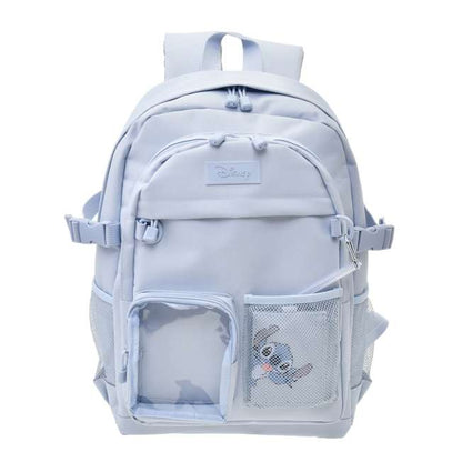 Japan Disney Store - Lilo & Stitch - Stitch & Scrump Backpack with Clear Window and Pass Case - Adult