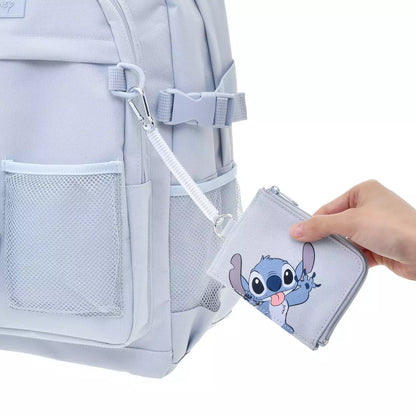 Japan Disney Store - Lilo & Stitch - Stitch & Scrump Backpack with Clear Window and Pass Case - Adult